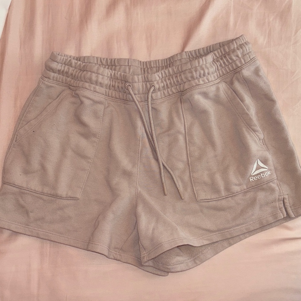 Reebok Women's Athletic Tan Shorts